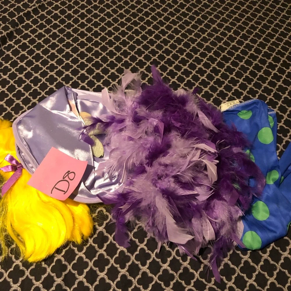 VTG Disguise Rugrats Totally Angelica 2001 Halloween Costume Kids Sz 2-4 D8